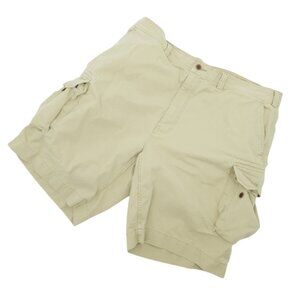 Polo Ralph Lauren Men's 44 Chino Cargo Shorts Tan Neutral Casual